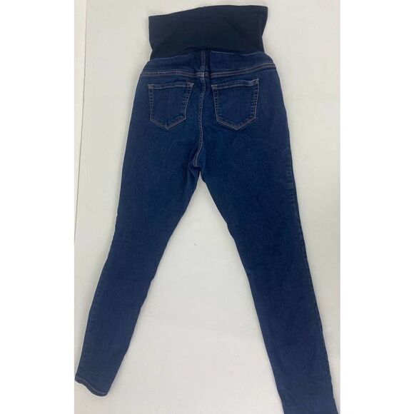 liz lange Target maternity jeans blue full panel Jegging – Size Small - Picture 7 of 10